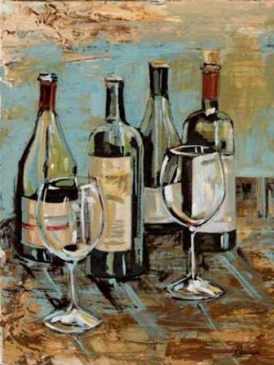 Wine I Poster Print by Heather A. French-Roussia - Item # VARPDX7822A